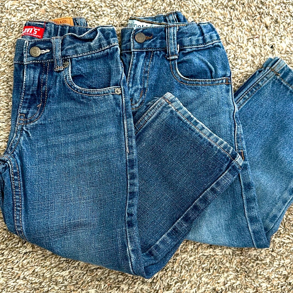 2 TODDLER JEANS BUNDLE SIZE 4T